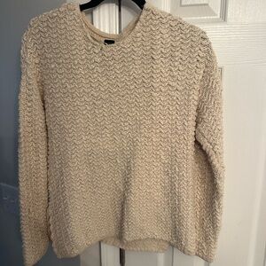 Me to We Textured Cream Sweater